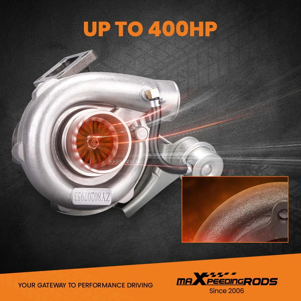 Turbine Turbocharger, Længde 30 CM, Bredde 28 CM, Højde 24 CM, Vægt 10 KG, Kompatibel med 1.5L til 2.5L Motorer
