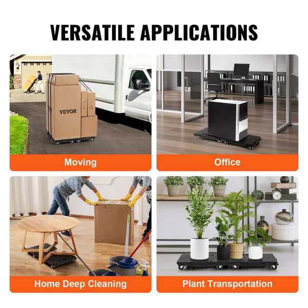 Möbelvagn, Hållbar Konstruktion, Sammanlänkande Design,500lbs Varje Räkning
