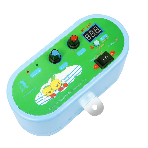 Babysvinger Controller, Justerbare Hastighedsindstillinger, Musikfunktioner,grøn