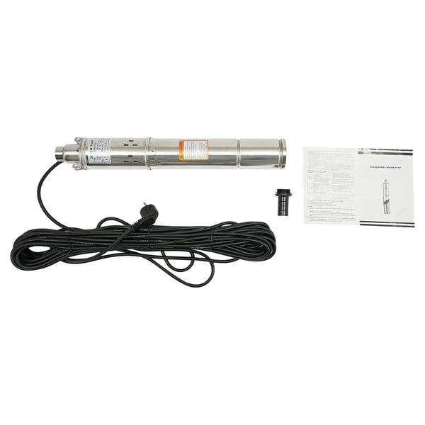 Dybbrøndspumpe, 240V, 1600 L/t Flow Rate,EU, 220V