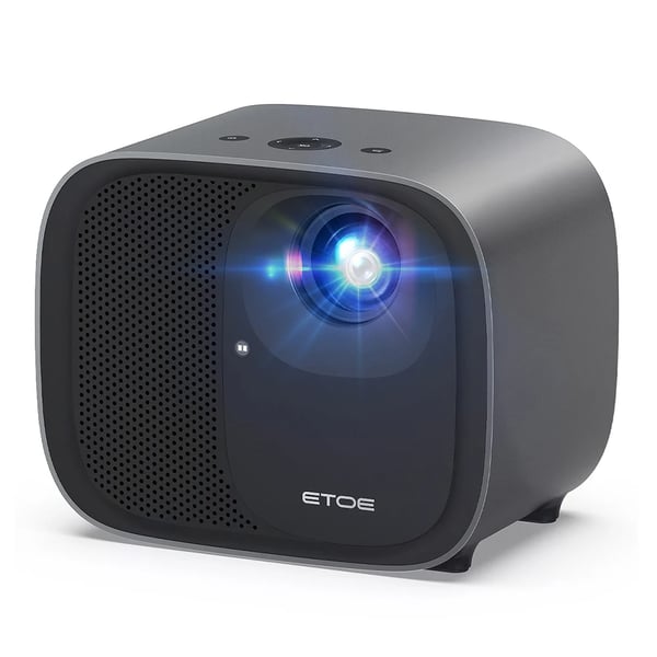 Projektor, 1080P opløsning, dual-band WiFi,EU stik, E3 PRO