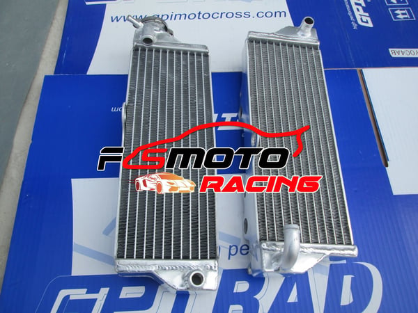 Intercooler Radiator, Aluminium, Kompatibel med HUSQVARNA TC250 2009-2011, Arbejdstemperatur -60 til 260°C, Arbejdstryk 0,3 til 0,9 MPa