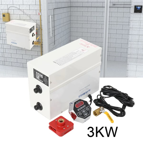 Ånggenerator, Kompakt Design, Aromaterapi Funktion, Säkerhetsförbättringar