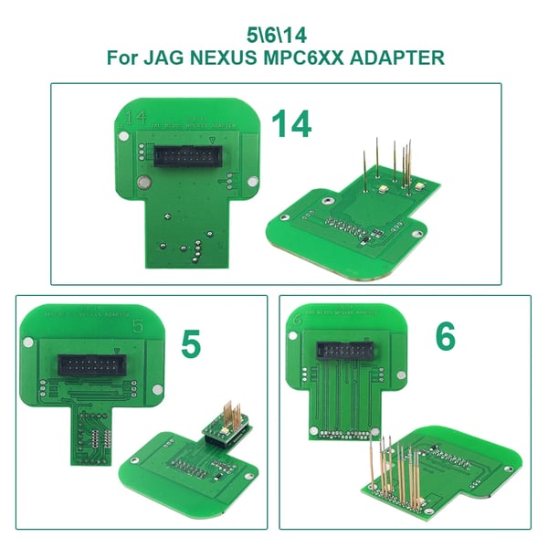 BDM Programmeringsadaptere, Omfattende sæt af 22 stk, Alsidig kompatibilitet,22 stk BDM-adaptere