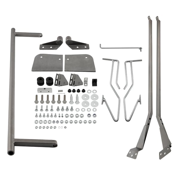 Hætte Tilt Konverteringssæt, Rustfrit Stål, 116 cm Længde, 20 cm Bredde, 10 cm Højde, 9,5 kg Vægt