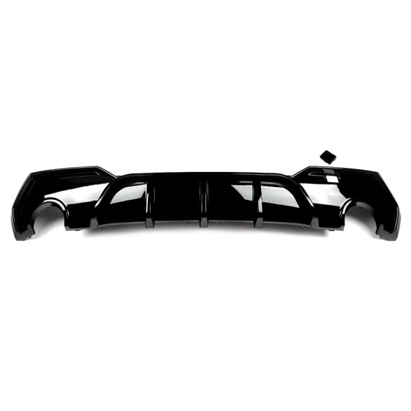 Bakdiffuser Lip Valance, Glansig Svart Finish, Aerodynamisk Design,glansig svart