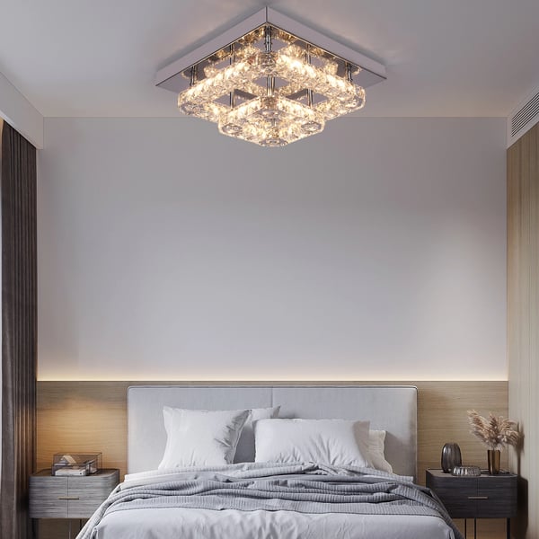 Kronleuchter, Elegant Design, Energi Effektiv Belysning,HQ-3MF2-SS, Ændringsbar