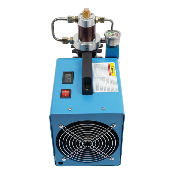 Elektrisk Luftkompressor, 4500 PSI, 22Gal/min Udsivning,Blå