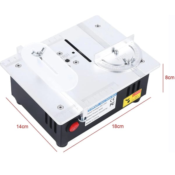 Mini bordsav, 5000RPM hastighed, kompakt design,Mini bordsav