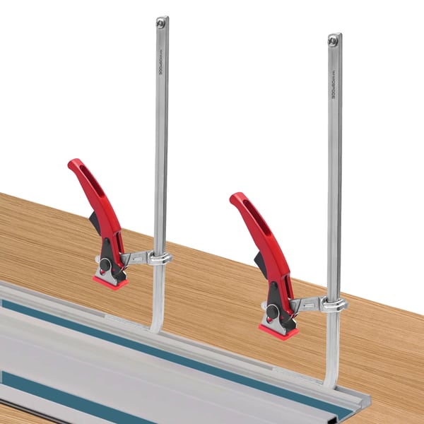 Hurtigfrigivelseskrueklemmer, Materiale: 40Cr Stål, Klemkraft: 180kg, Klemdybde: 6cm, Klemområde: ≤30cm, Pakke Størrelse: 37*16.5*5cm
