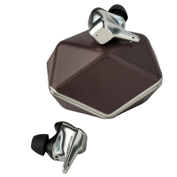 Trådløse In-Ear Hovedtelefoner, Støjdæmpende, Vandtæt Design,Brun
