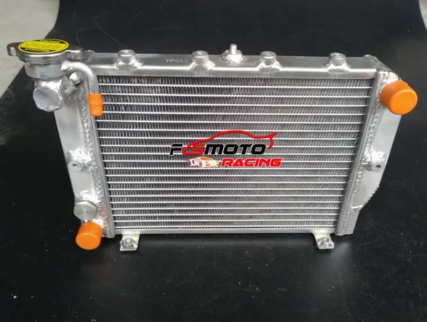 Aluminiumkøler til Honda VF700C Magna, Forbedret køleydelse, Holdbar TIG-svejset konstruktion, Nem installation