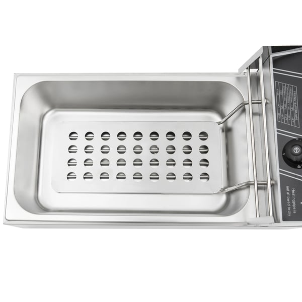 Noodle Kogestativ, 20L Kapacitet, 2000W Effekt, 6 Kogekurve, Temperaturinterval 60-200°C, Rustfrit Stål Konstruktion