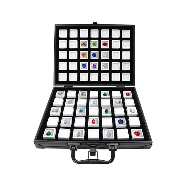 Smykkedisplay, Elegant Design, Sikker Opbevaring,M, sort