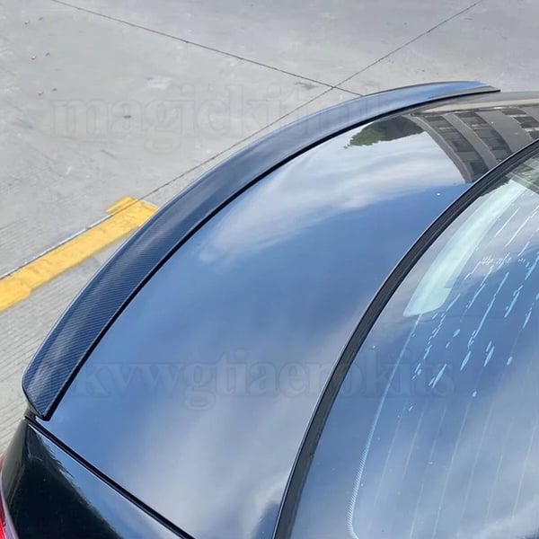 Bakspoiler, Direkt Ersättning, AMG Stil, Enkel Installation,Kolfiberutseende