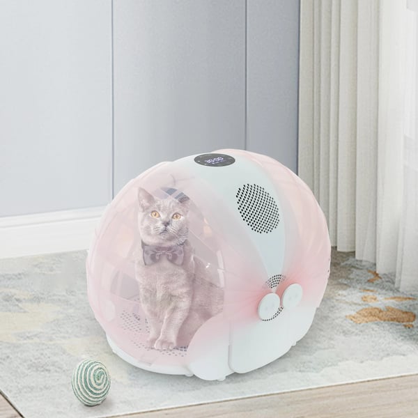 Kæledyr Tørringsboks, 360° Tørring, 8 Blæsere,Pink
