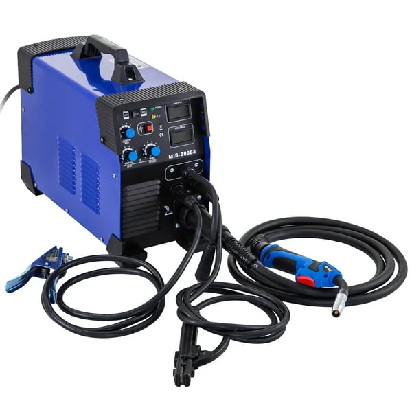 VEVOR 3 i 1 Kombinationssvejser, 200 Ampere Udgang, Alsidige MIG/TIG/MMA Funktioner, Kompakt Design