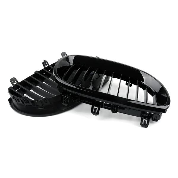 Front Gitter, Holdbar ABS Plastik, Nem Installation, Til BMW E60 E61 5 Serie Kompatibilitet, Forbedret Luftstrøm