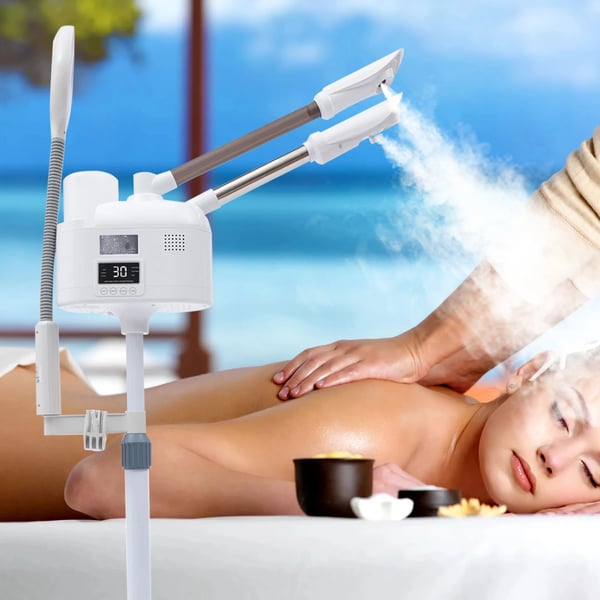 Ansigtsspa, Nano-teknologi, Justerbar højde,Elfenben