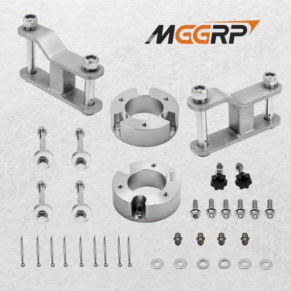 Lift Kit, T6 Billet Aluminium, 2,5" Foran, 2" Bag, Nem Installation