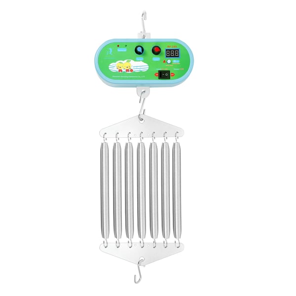 Babysvinger Controller, Justerbare Hastighedsindstillinger, Musikfunktioner,grøn