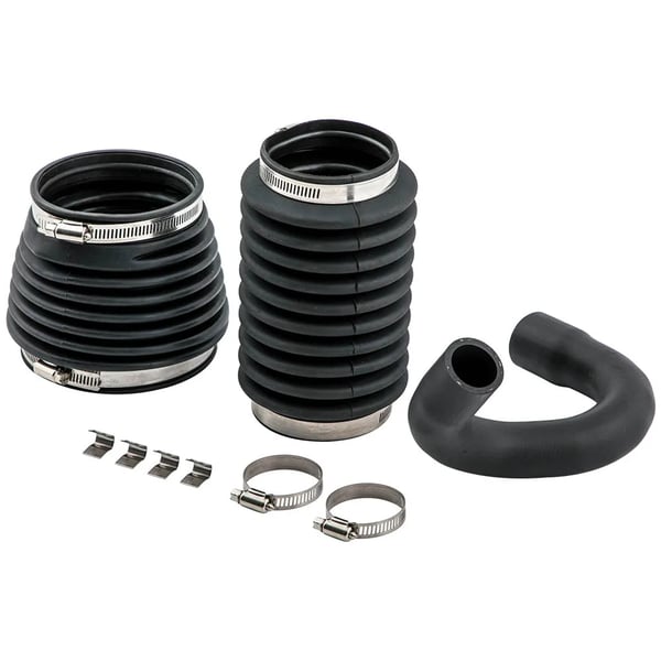 Drevforsegling Kit, Kompatibel med Volvo Penta Modeller, Materialer af Høj Kvalitet,sort