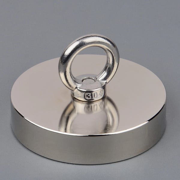 Fiskemagnet, 400KG Trækstyrke, Holdbar Neodymium,magnetisk trækstyrke, 400KG