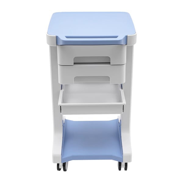 Salonvogn, 3 niveauer, ergonomisk håndtag,Blå