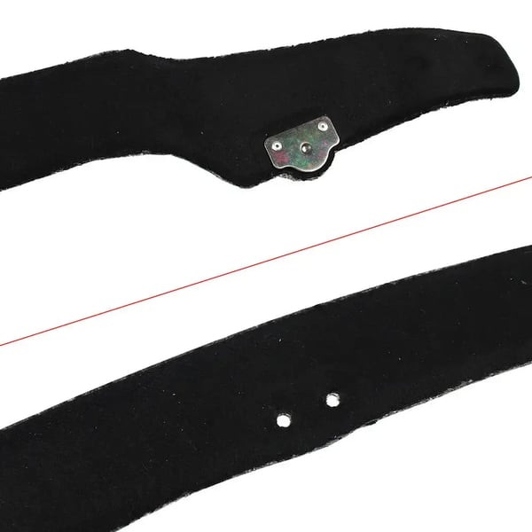 Front Bumper Lower Reinforcement Bar, Høj Kvalitet Metal, Sort, Direkte Erstatning, Kompatibel med 4 Serie, 2014-2020