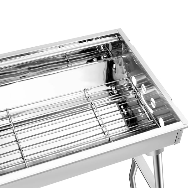 Kolgrill, Fällbar Design, Hållbart Rostfritt Stål,Spis