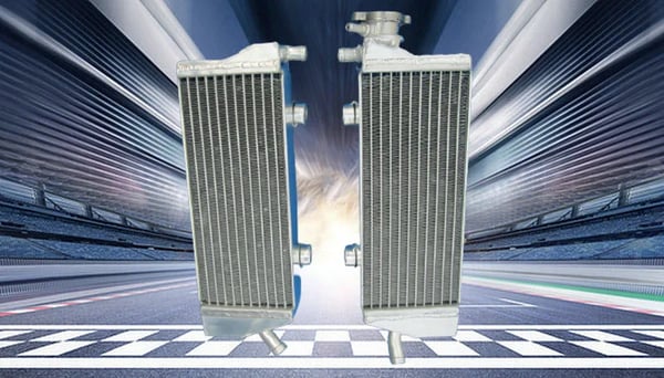 Radiator, aluminiumkonstruktion, let design, forbedret køleeffektivitet, nem installation