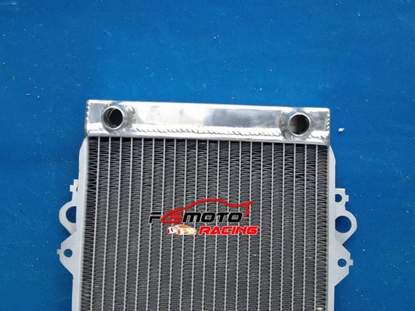 Radiator, Aluminium, Specialtilpasset til KFX450/KFX450R modeller, Forbedret køleeffektivitet, TIG-svejset konstruktion, Spejlpoleret finish