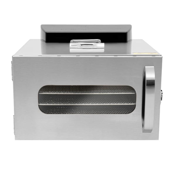 Madtørrer, 6 lag, 400W effekt, temperaturinterval 30-85℃, tidsinterval 0,5-24 timer, rustfrit stål materiale