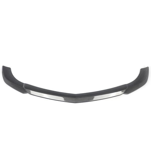 Front Bumper Lip Spoiler, Aerodynamisk Design, Sporty Udseende,Kulfiberlook