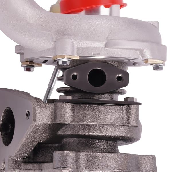 Turbocharger, 30 cm længde, 25 cm bredde, 34 cm højde, 10 kg vægt, journalleje type