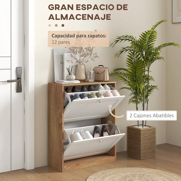 Sko Rack, Justerbare Hylder, Moderne Design,Khaki
