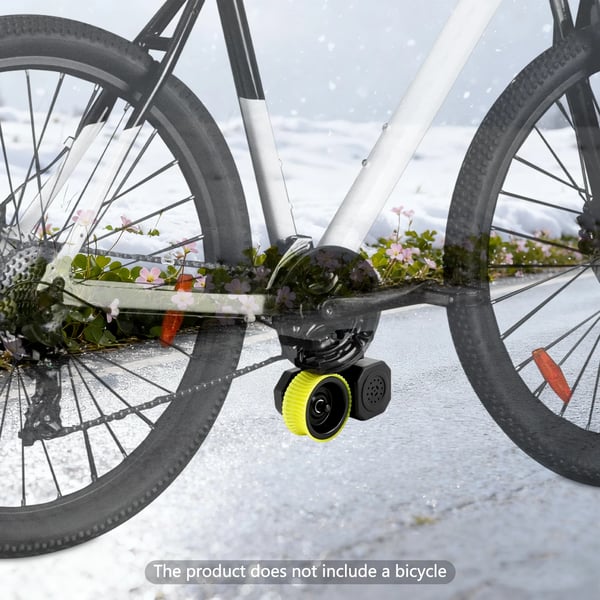 Elektrisk Cykel Booster, 250W Effekt, Børsteløs Motor,sort