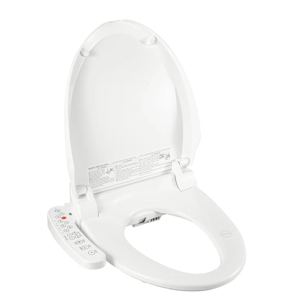 Smart Brusetoilet, Opvarmet Sæde, Justerbar Temperatur,HVID