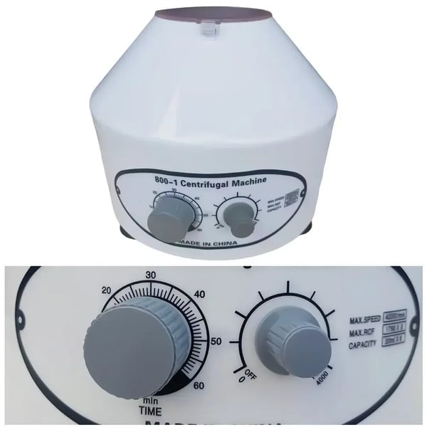 Laboratoriecentrifuge, 4000 RPM, 20 ml kapacitet,HVID