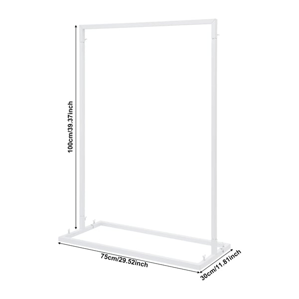 Bryllupsstand, Moderne Design, Gulvstående,Hvid, L