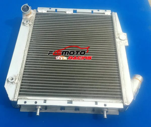 Radiator, Aluminium, Kerne Størrelse 310mm x 388mm x 36mm, Indløbsdiameter Φ32mm, Udløbsdiameter Φ32mm