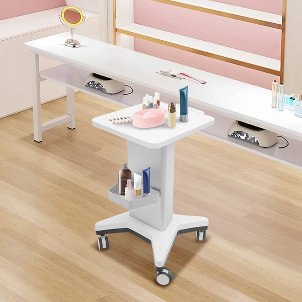 Medicinsk Utilityvogn, Mobil Opbevaring, Robust Design,HVID