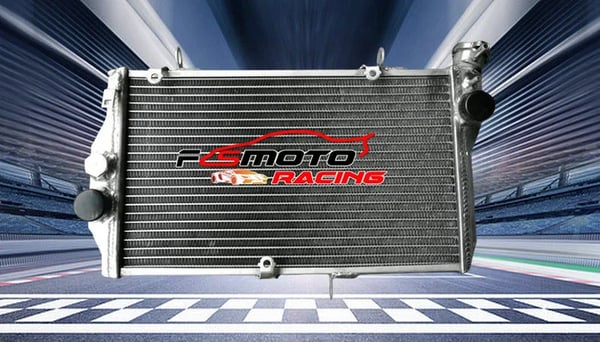 Aluminiumkøler til Honda CBR1100, 4-taktsmotor, 16-ventils konfiguration, perfekt pasform 1997-2008