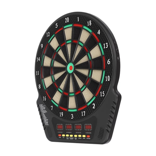 Elektronisk Dartskive, 27 Spiltilstande, Automatisk Scoring,sort