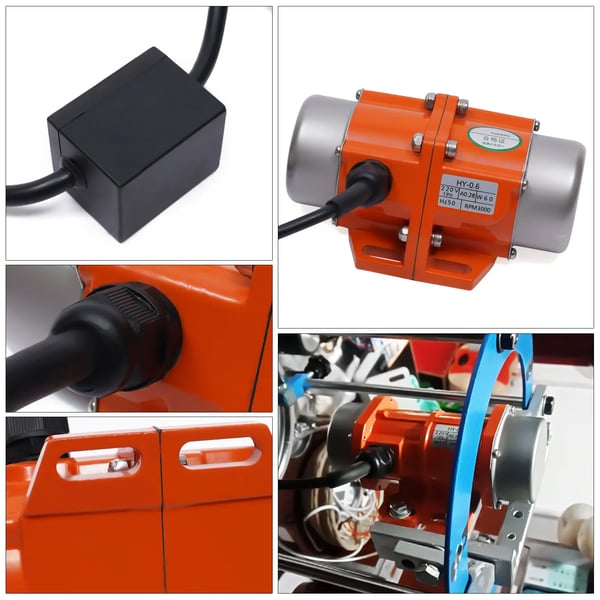Värähtelymoottori, 60W, 220V, 3000 RPM, 1 vaihe, alumiiniseos