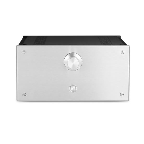 Forstærkerchassis, Aluminiumlegering, Eksterne dimensioner 240mm x 271mm x 120mm, Interne dimensioner 200mm x 260mm x 110mm