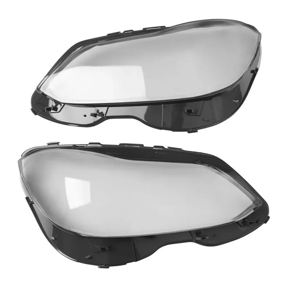 Forlygte Linse Dæksel, Polycarbonat Materiale, Klar Farve, Passer til Mercedes-benz E-Class W212 2014-2016,par