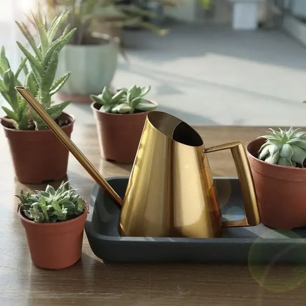 Vattenspruta, Hållbart Rostfritt Stål, Ergonomisk Design,Gul