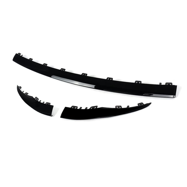 Front Bumper Lip, Material af høj kvalitet, Kompatibel med Mercedes W205,et sæt