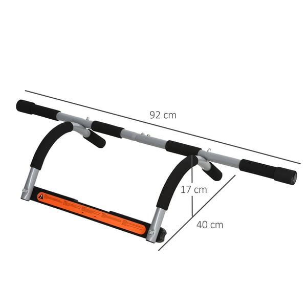 Pull-Up Bar, Justerbar, Tungt Belastning,Sort